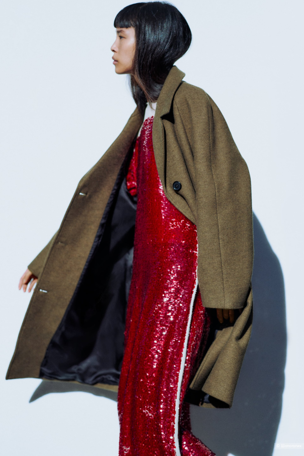 Пальто  Zara, размер  М/L