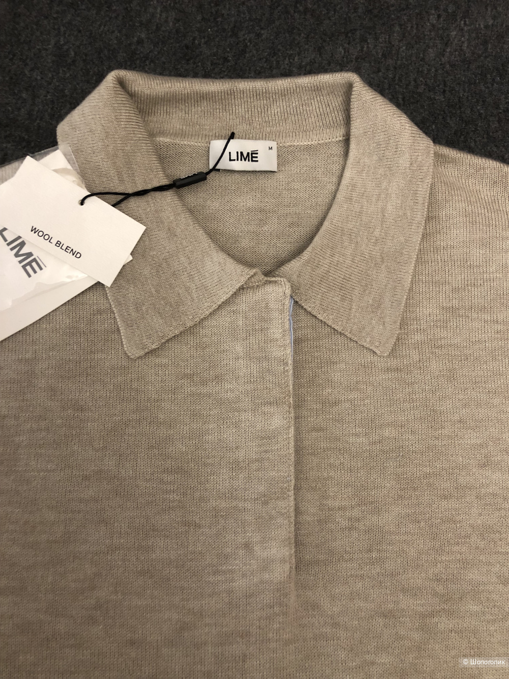 Свитер-поло LIME (M)