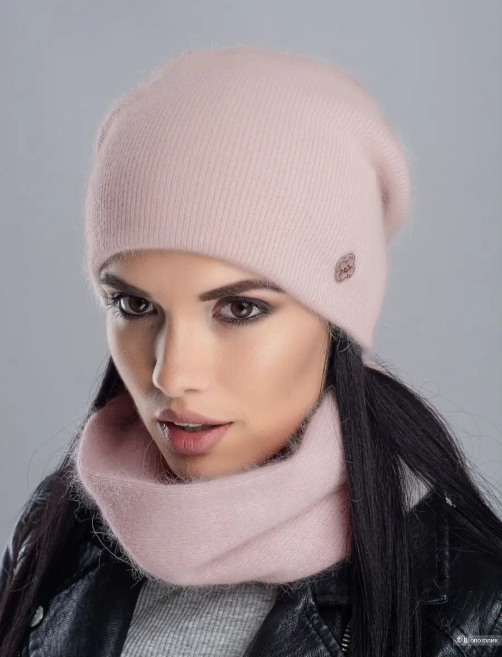 Комплект шапка и снуд Jolie, р. 56-58