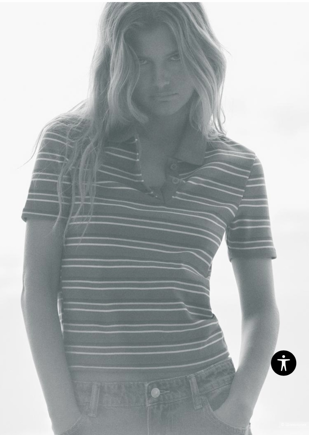 Поло Zara, размер L