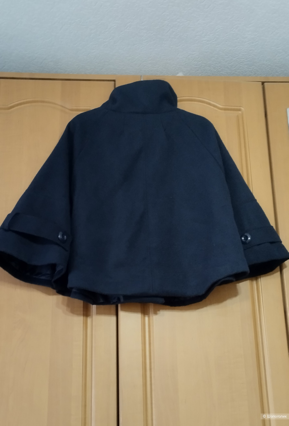 Кейп пончо шерсть italy, оne size