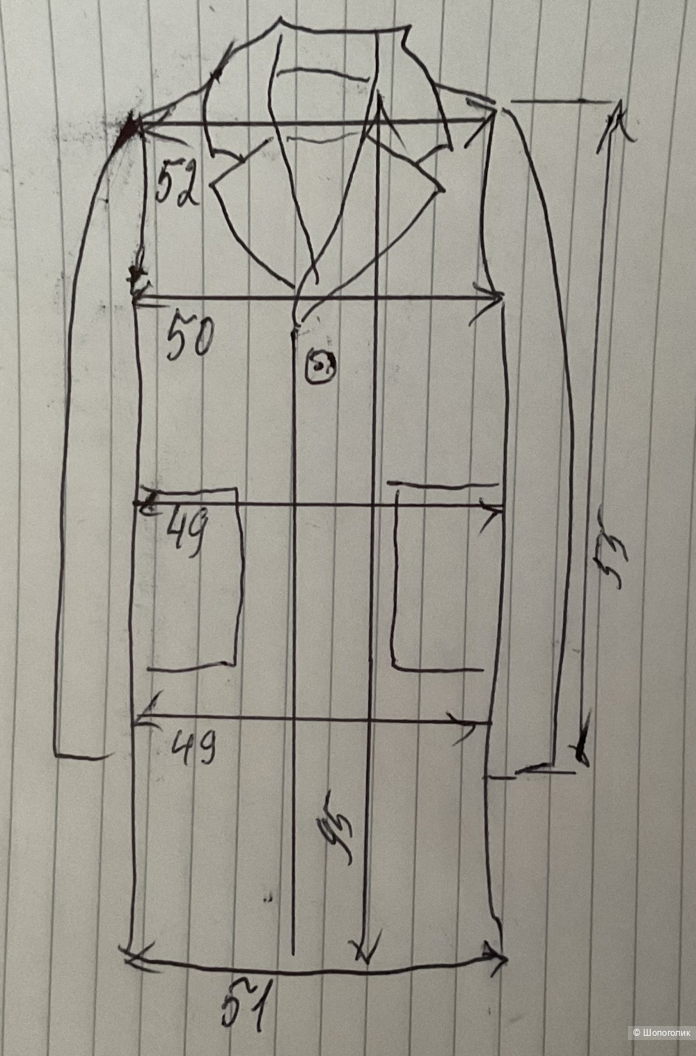 Легкое пальто PAGE ONE,44-46.