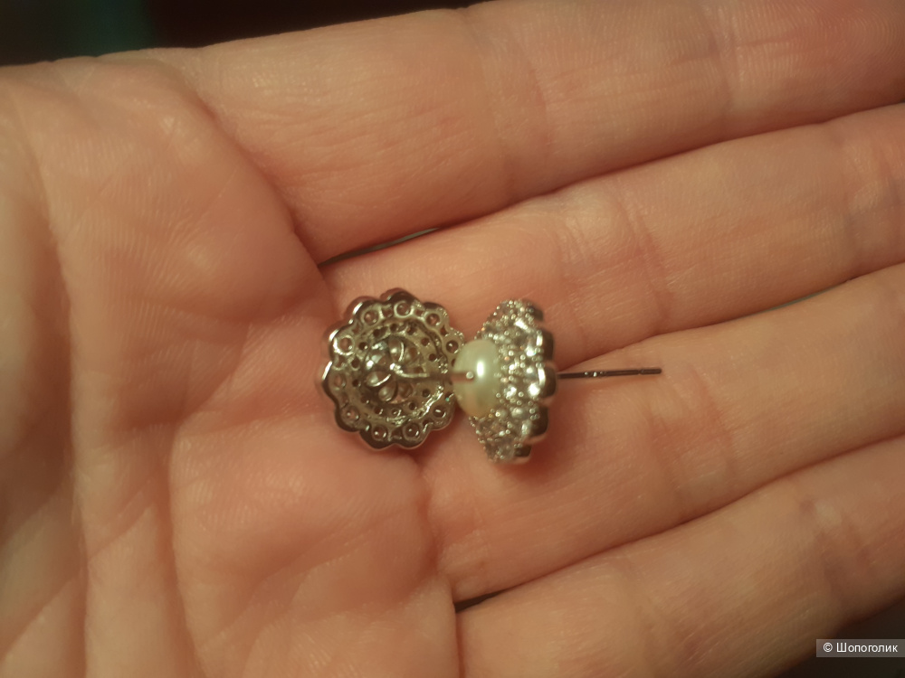 Серьги с жемчугом