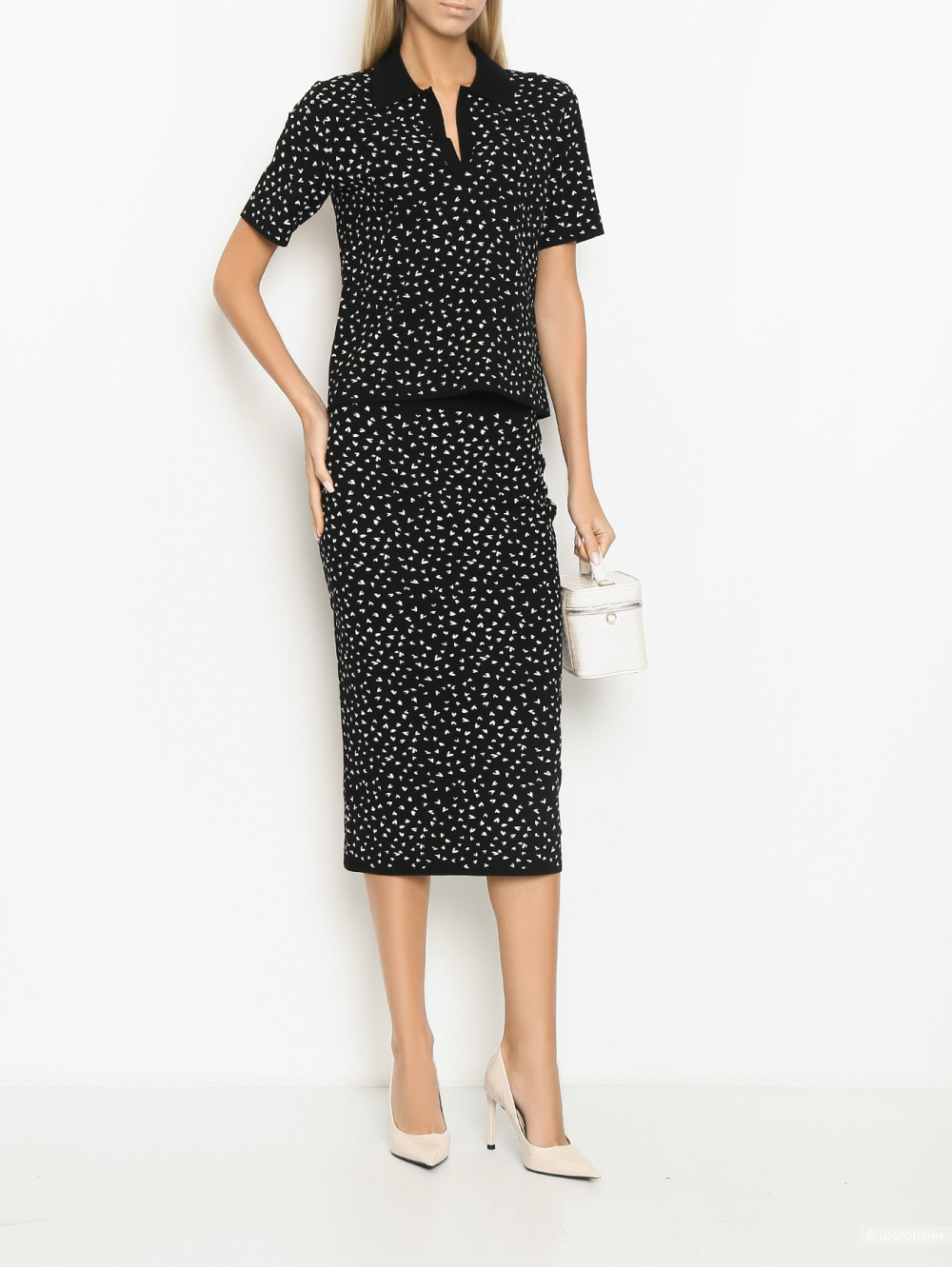 Костюм Max Mara studio юбка футболка, L-XL