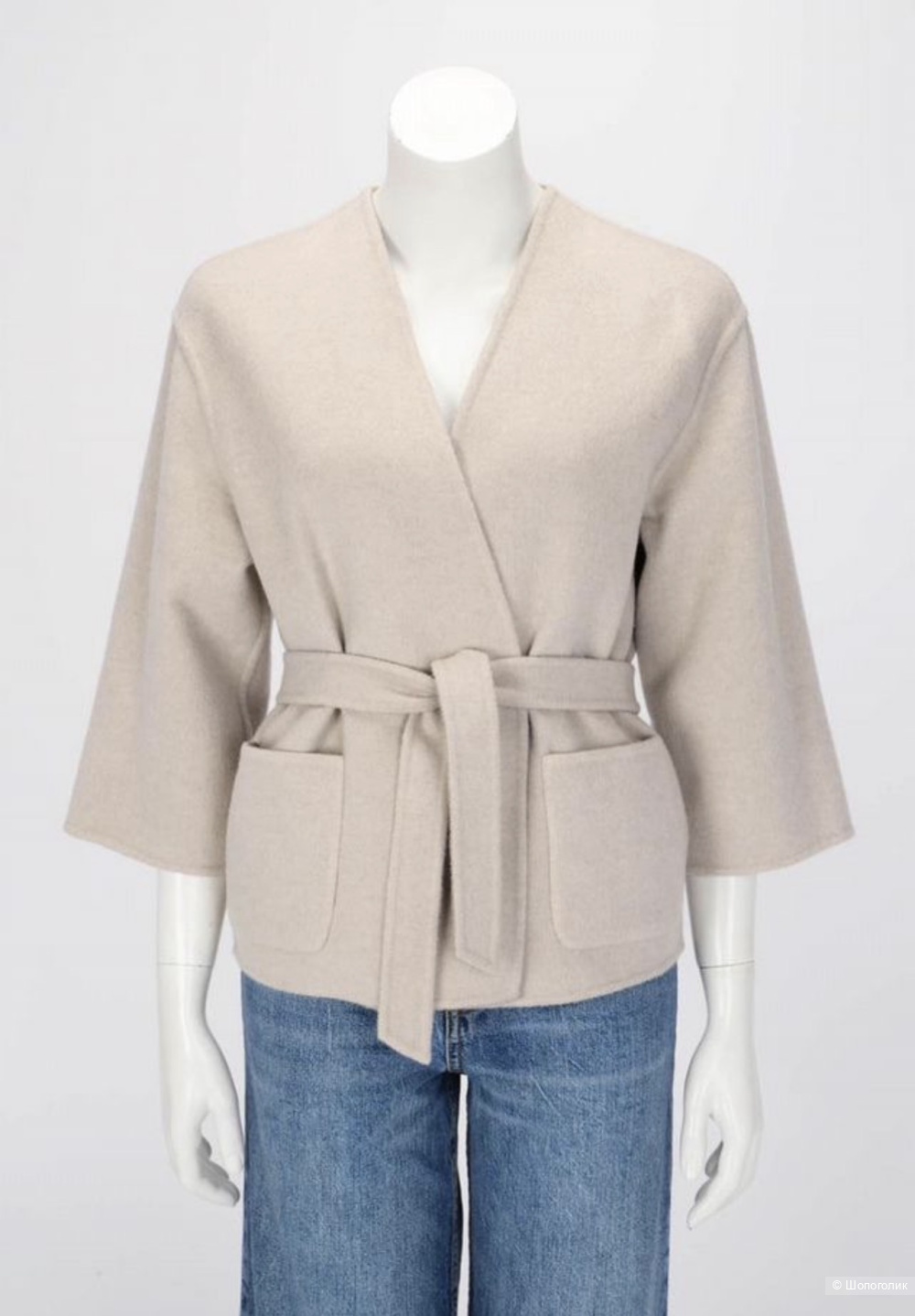 Пальто двустороннее Max Mara шерстяное, it44