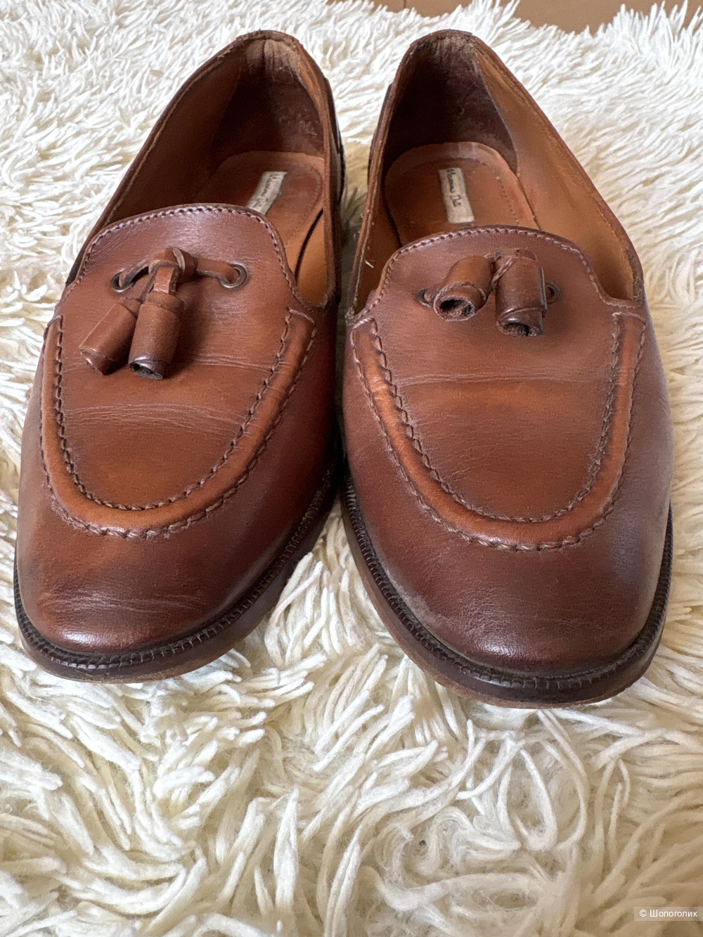 Лоферы Massimo Dutti, размер 39