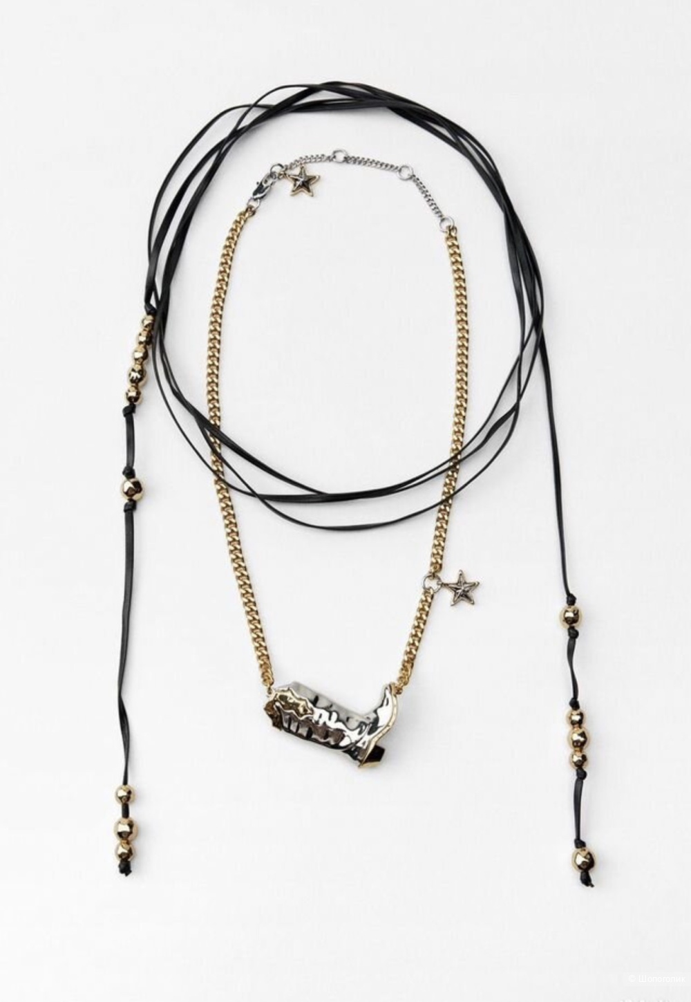 Чокер Zara двойное в койбойском стиле