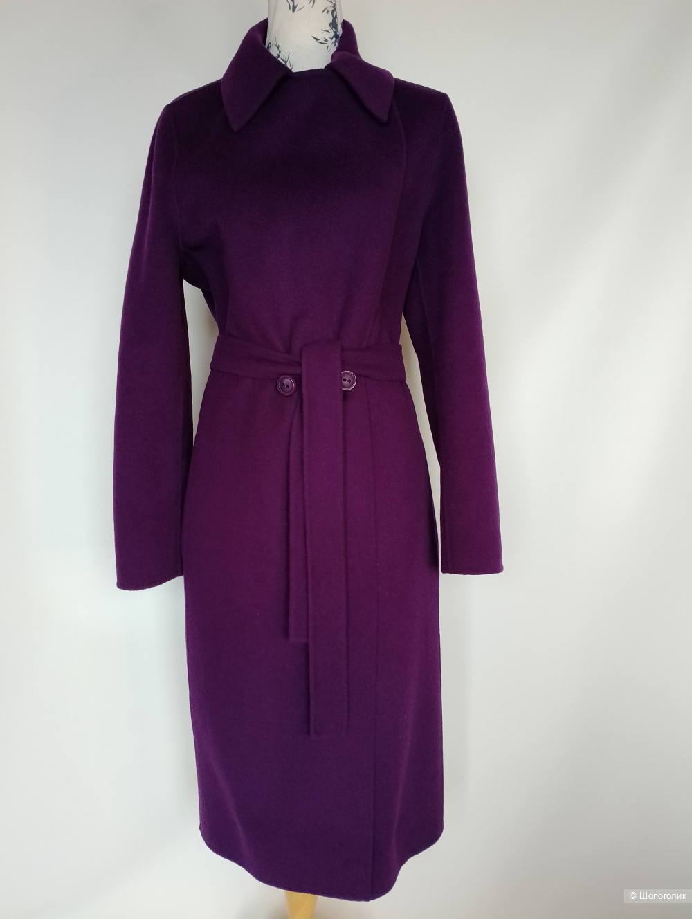 Пальто шерстяное Max Mara, фр 44