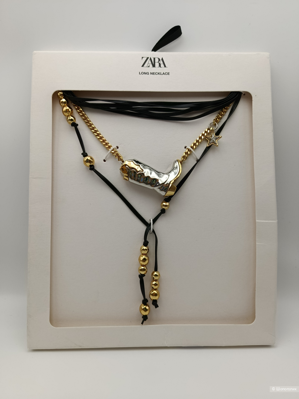 Чокер Zara двойное в койбойском стиле
