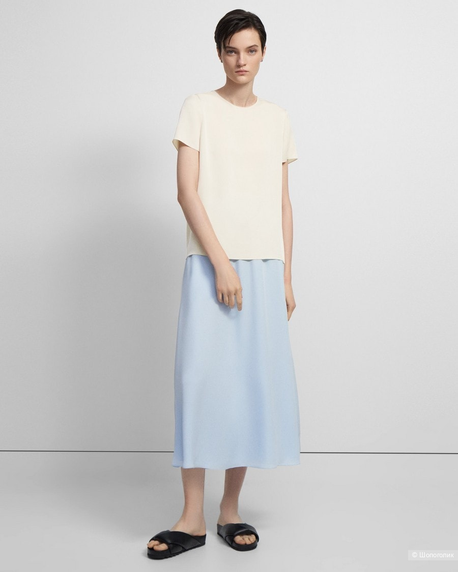 Шелковая футболка Theory M