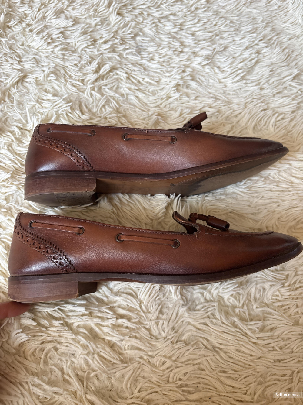 Лоферы Massimo Dutti, размер 39