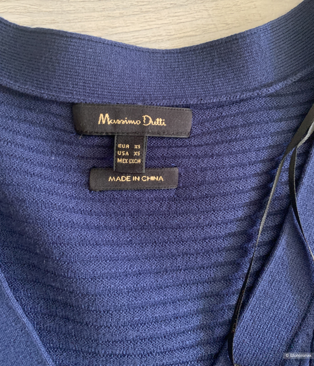 Трикотажное платье Massimo Dutti, р.XS