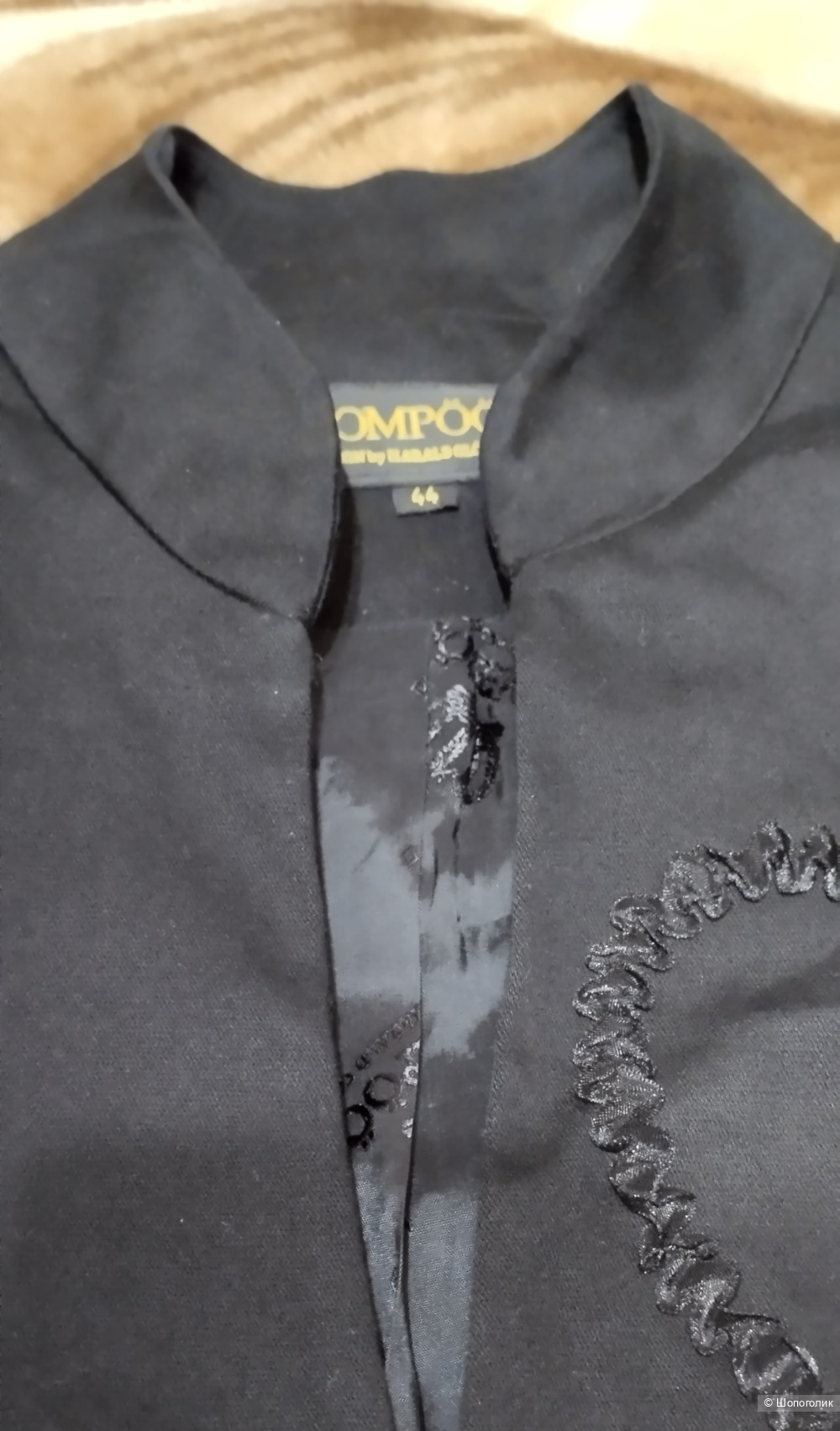 Жакет пиджак хлопок POMPOOS, 48-50