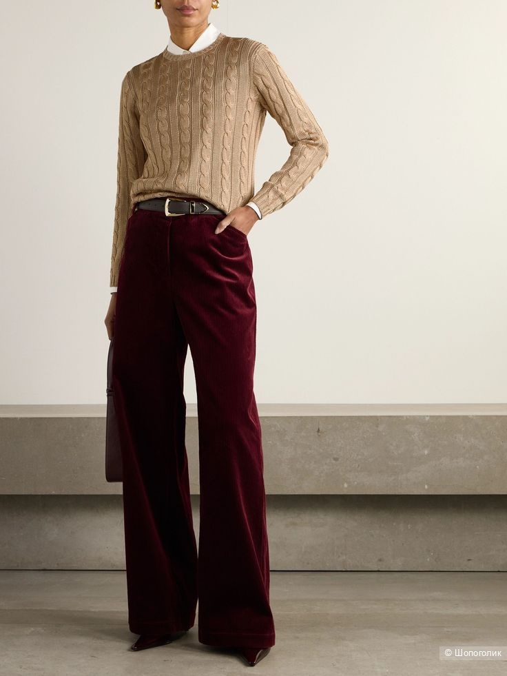 Вельветовые брюки Marks&Spencer/48