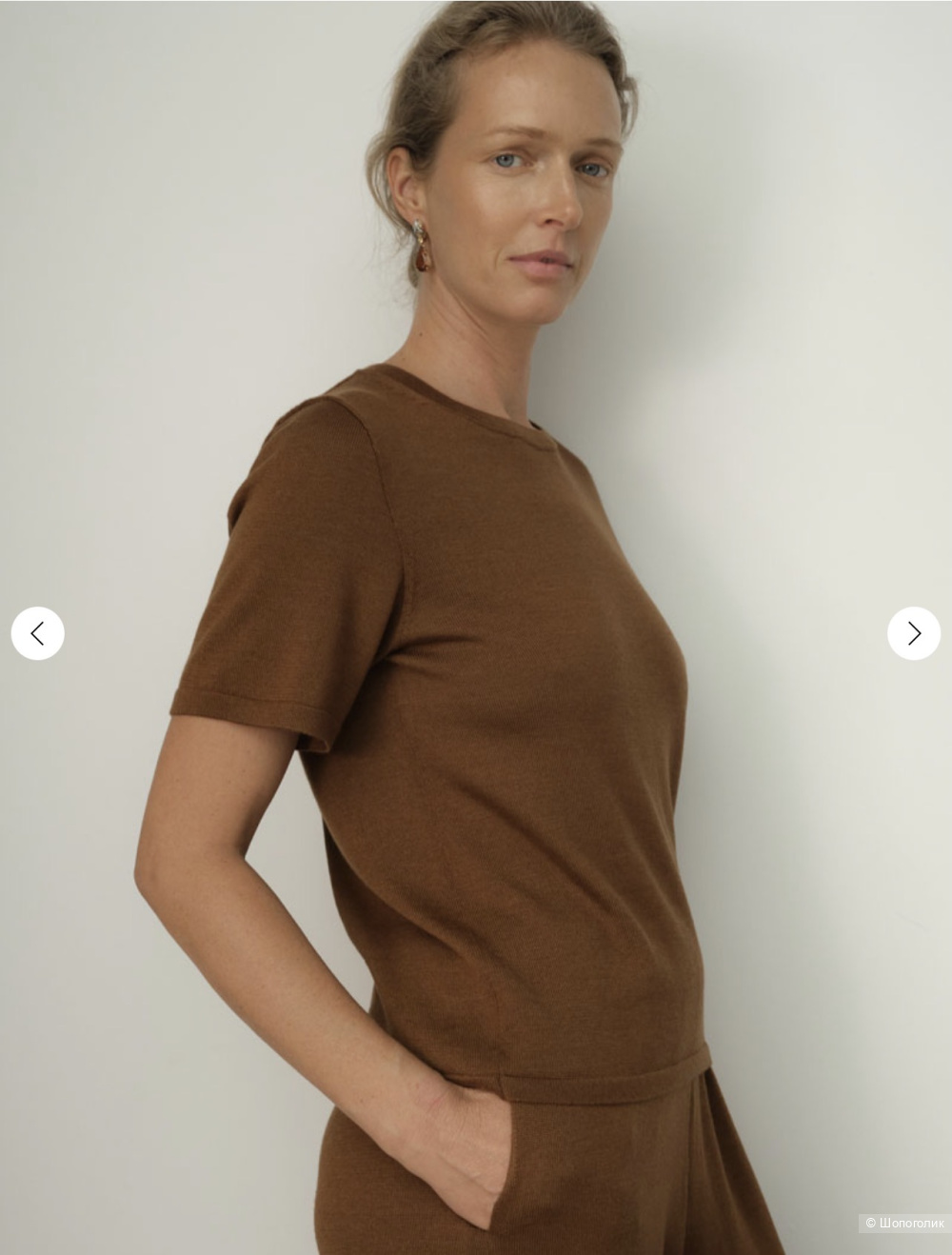 Футболка из кашемира и шелка vasilisa V, М