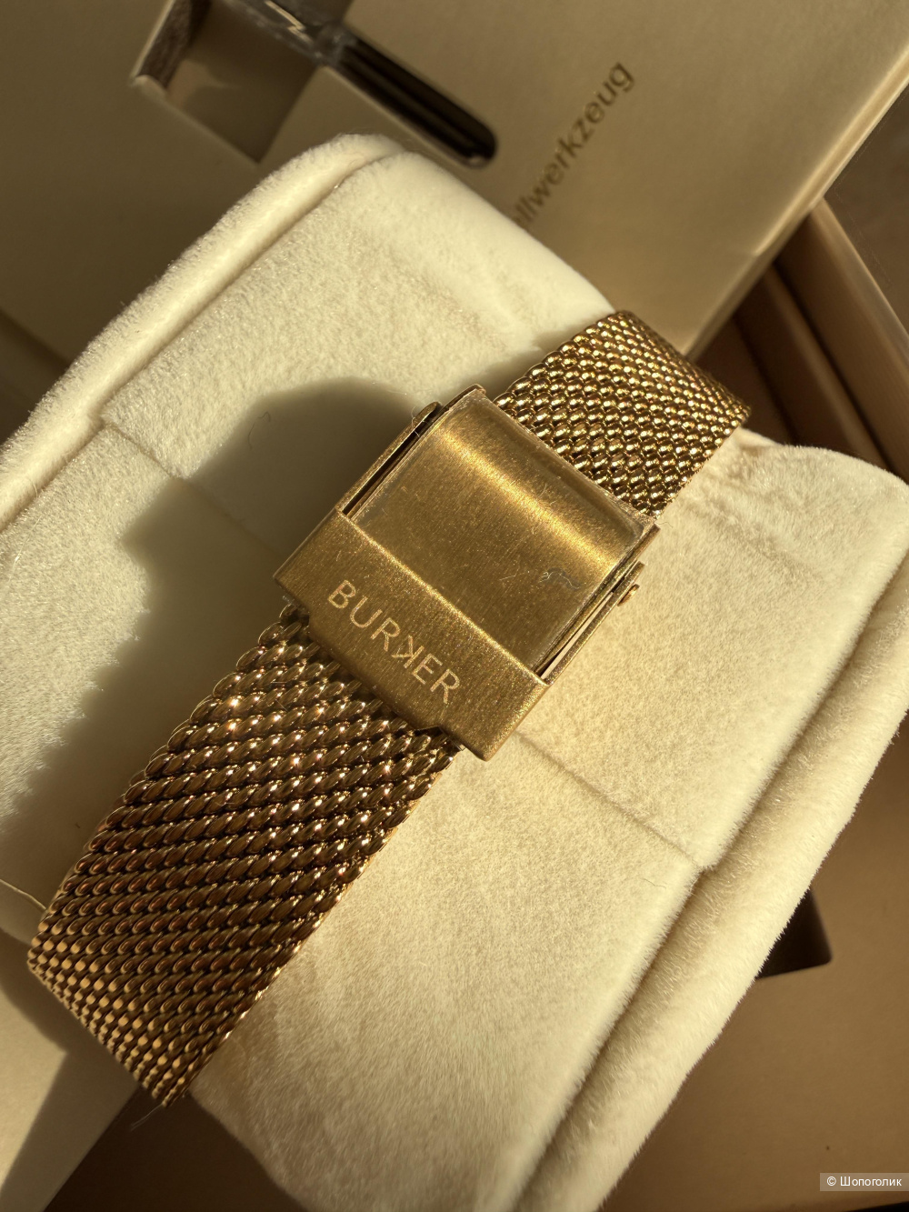 Часы Burker Ruby Petite Green Gold