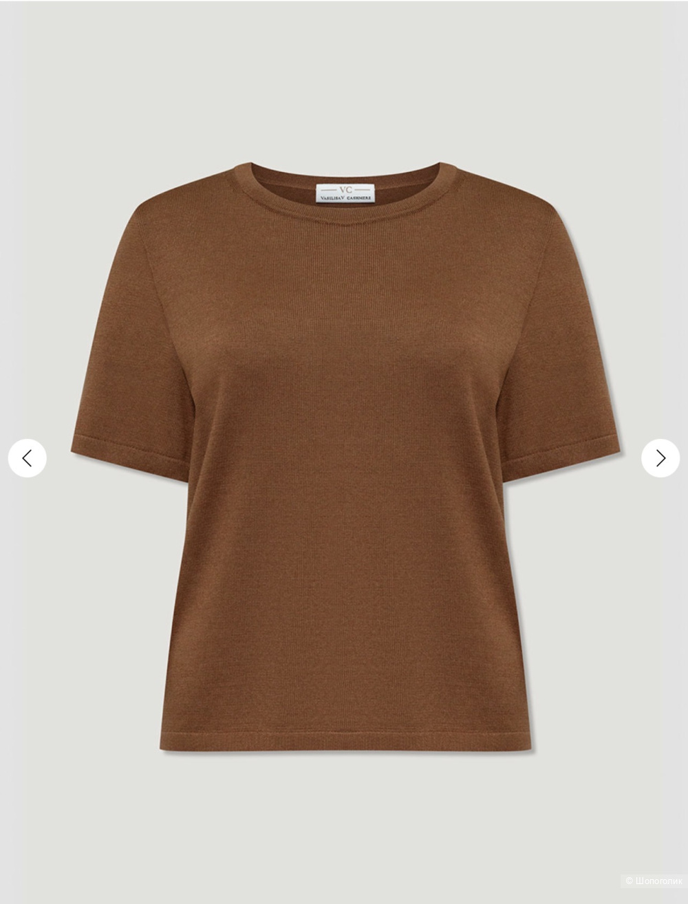 Футболка из кашемира и шелка vasilisa V, М