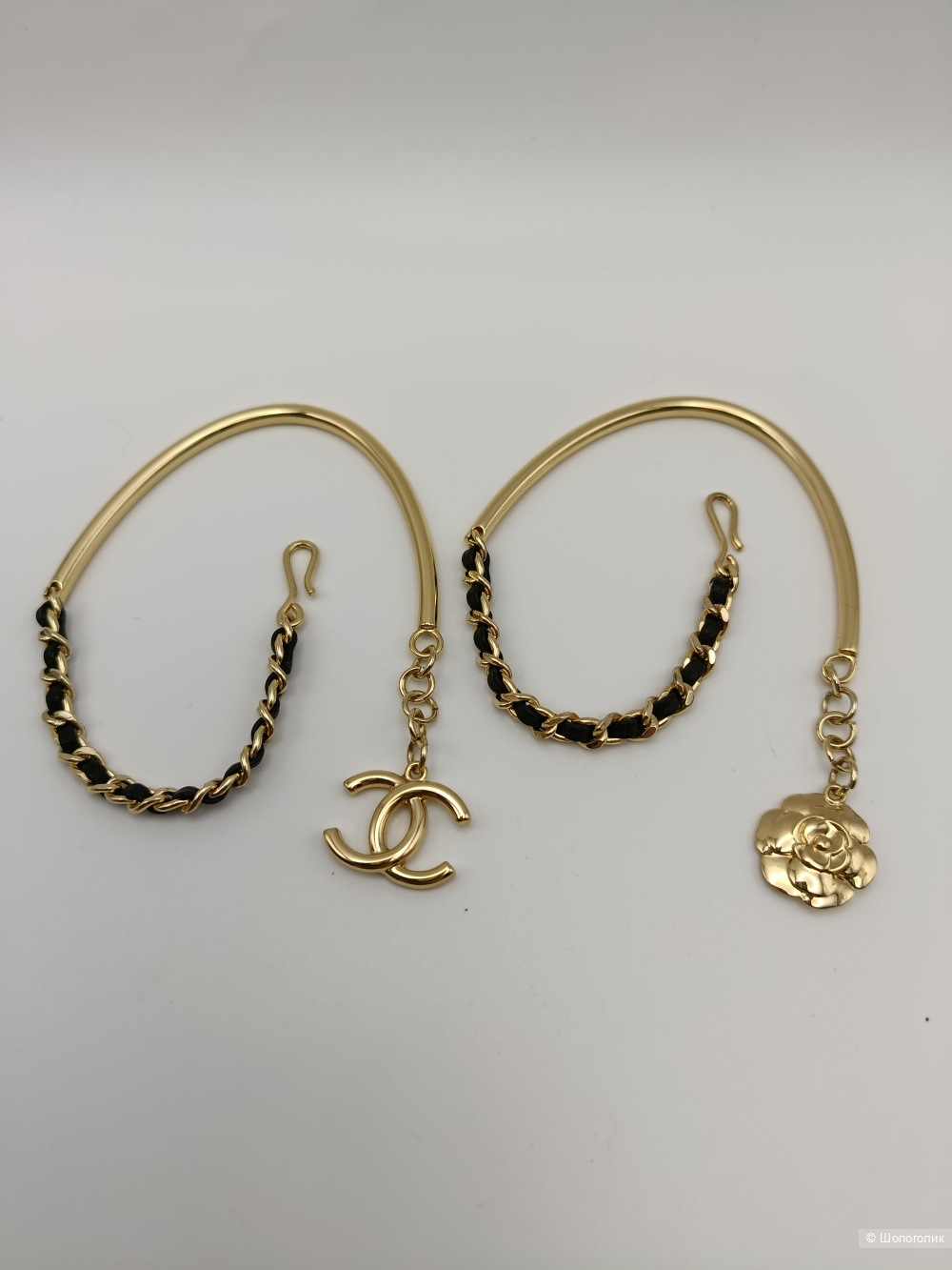 Балетки кожаные chanel с лаковыми носами 40 (на 38,5)