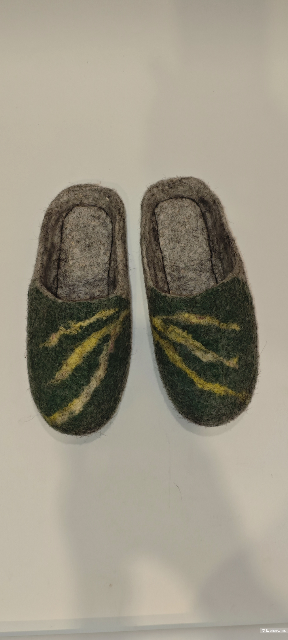 Тапочки шерсть с Pinterest 37/38 размер
