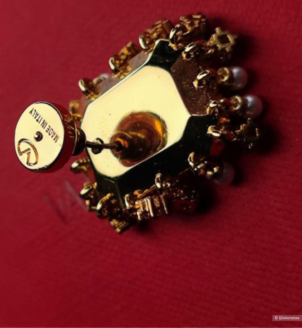 Серьги Valentino, размер uni