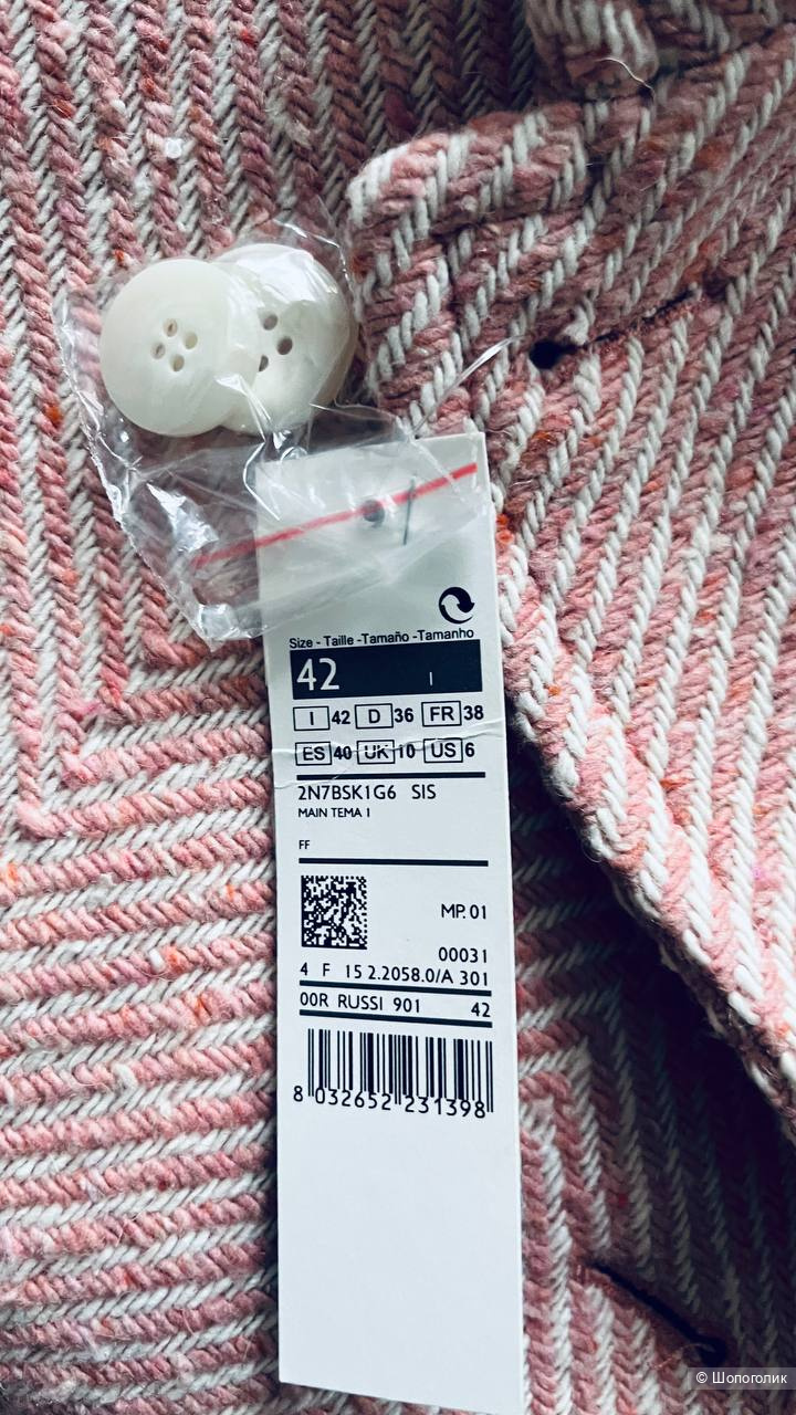 Пальто Sisley размер it42 uk10