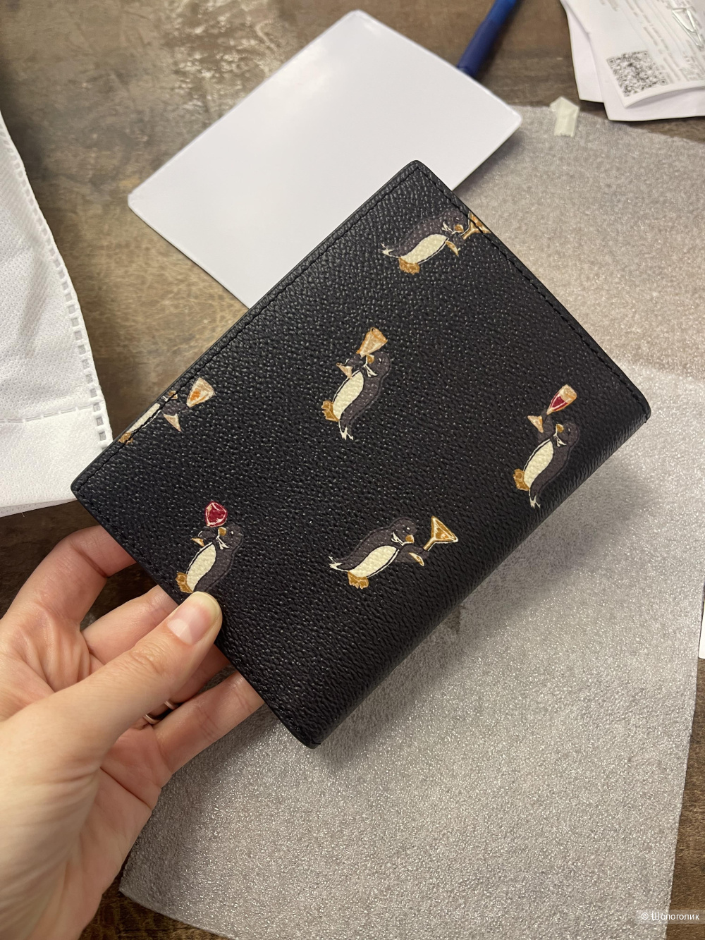 Обложка на паспорт Coach