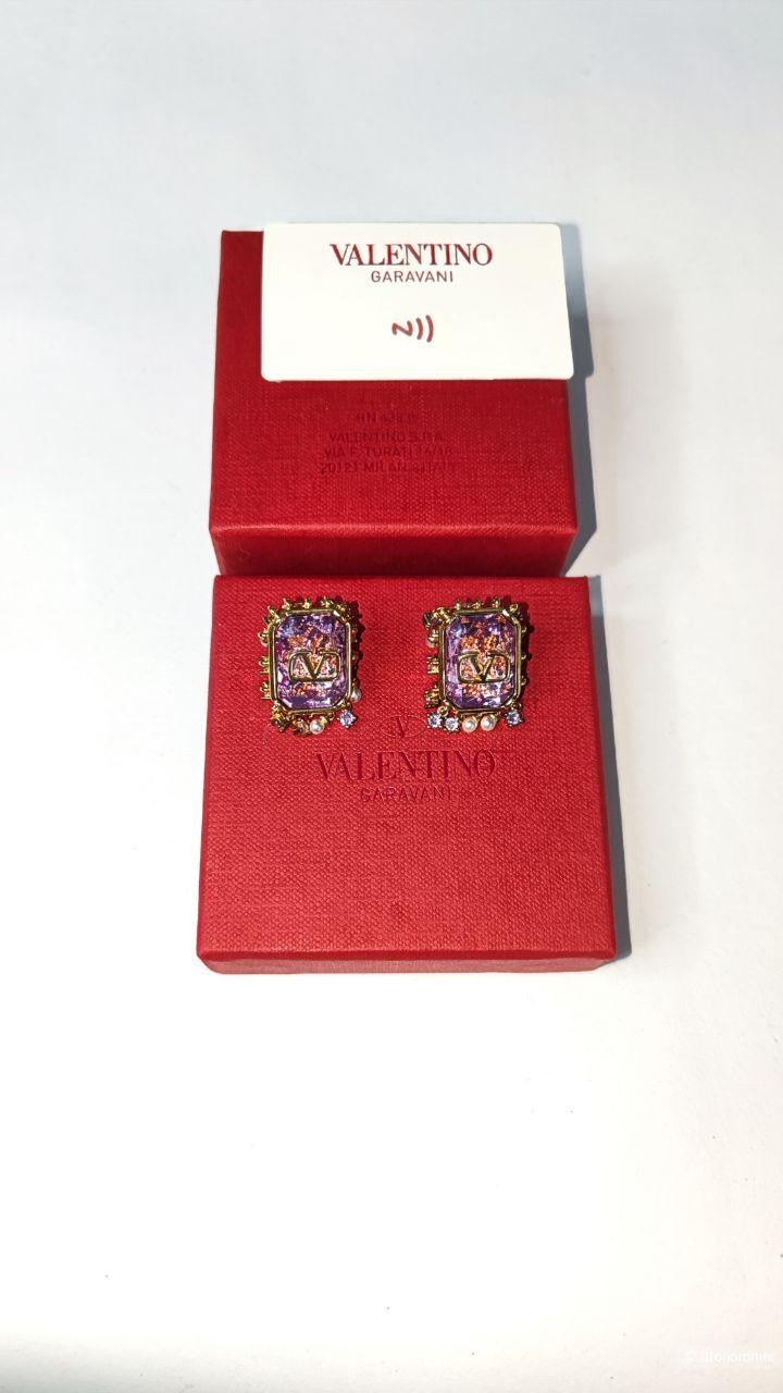 Серьги Valentino, размер uni