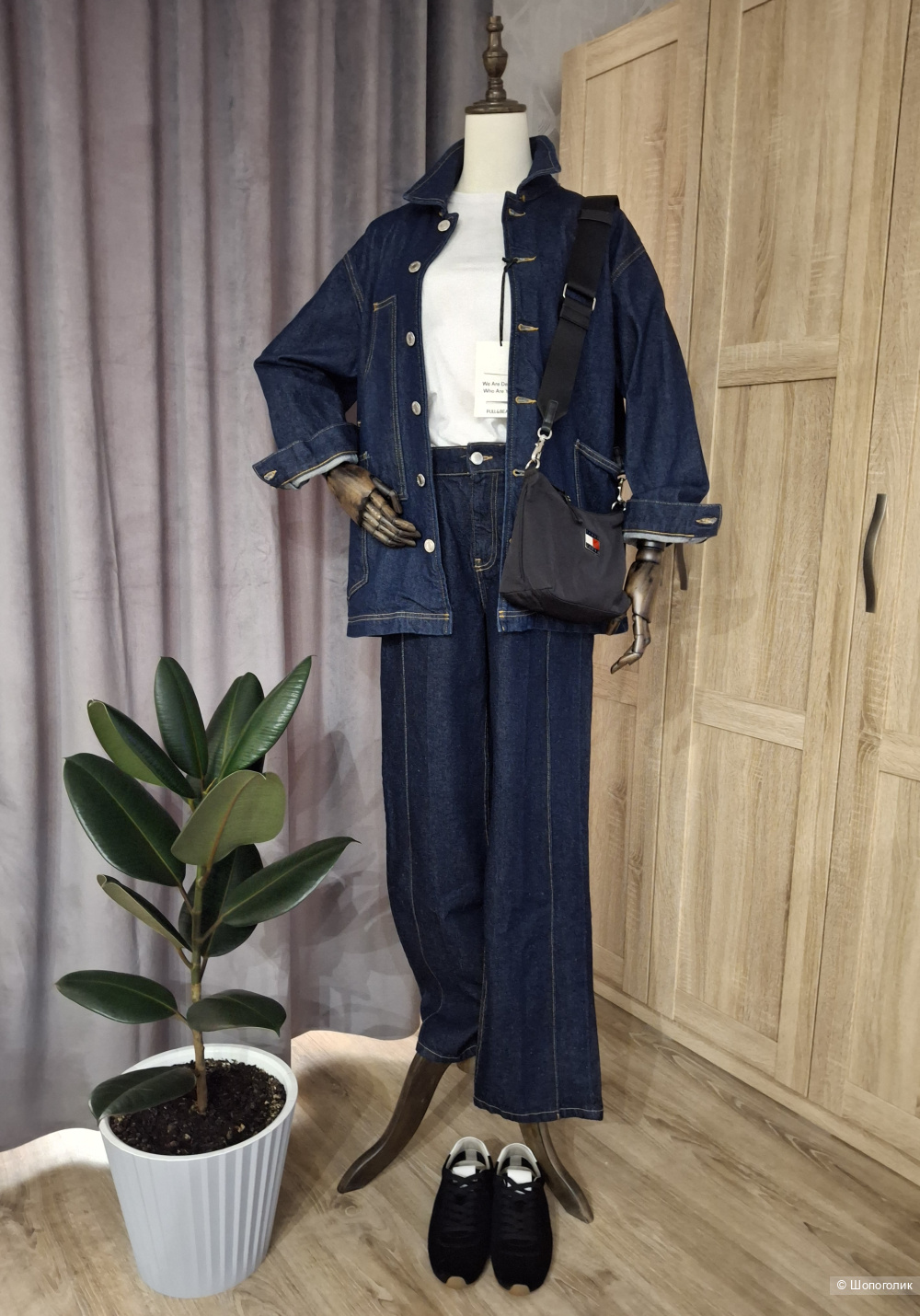 Джинсовый блейзер Pull&Bear/44-46