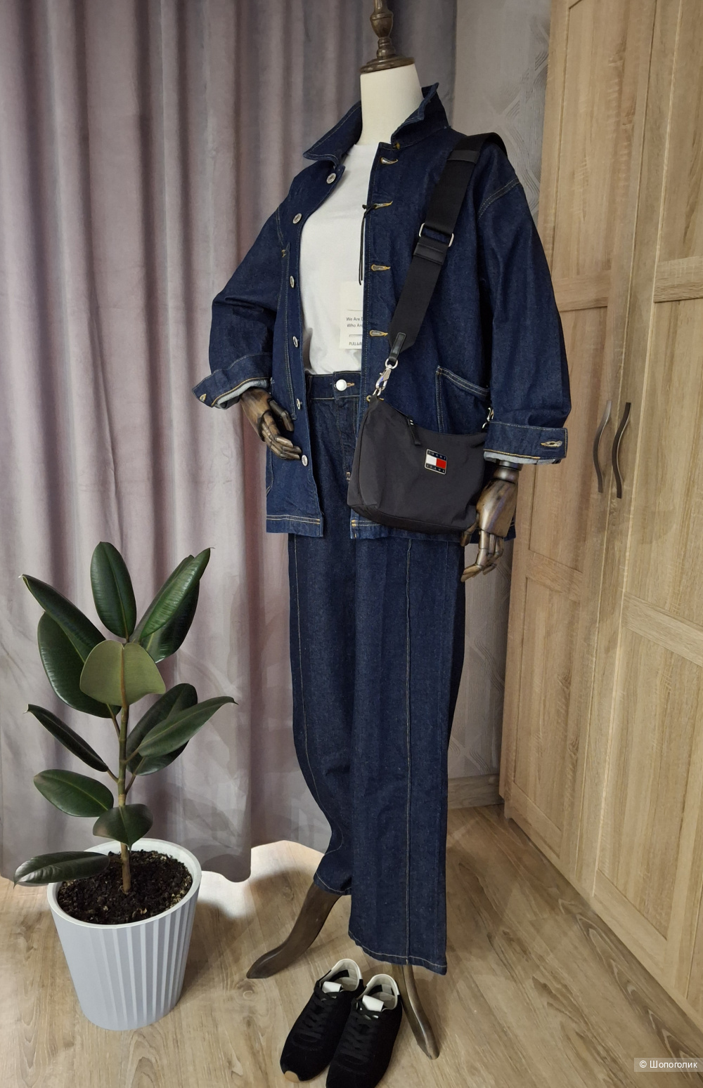 Джинсовый блейзер Pull&Bear/44-46