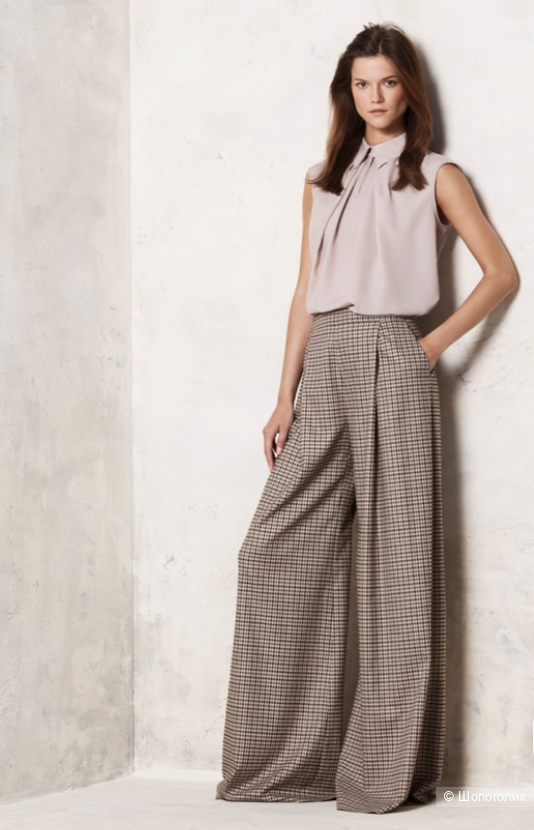 Брюки палаццо  Adolfo Dominguez L XL