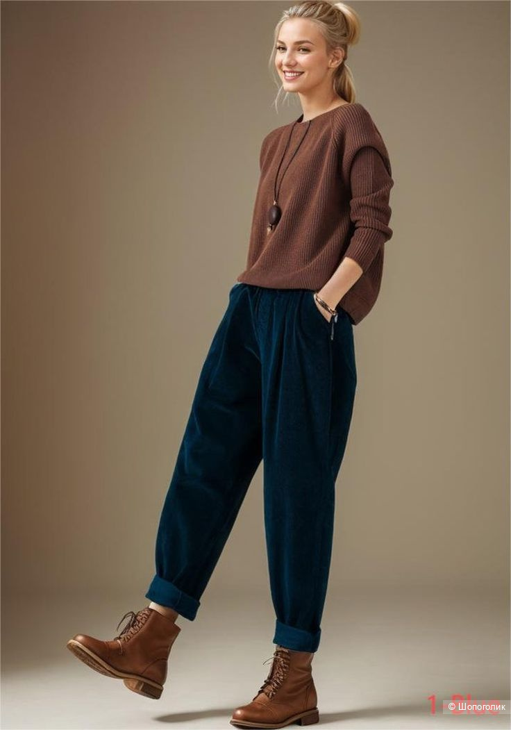 Вельветовые брюки Maz&Hu/M