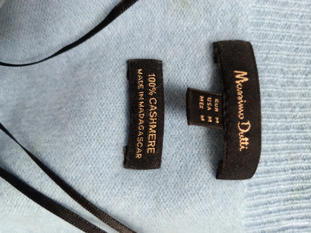 Кашемировый джемпер Massimo dutti р. 40