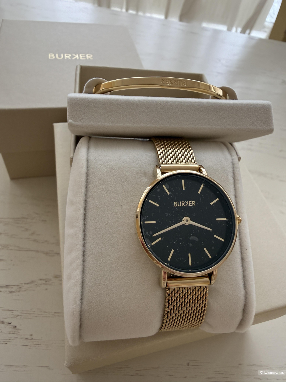 Часы Ruby Petite Gold Black