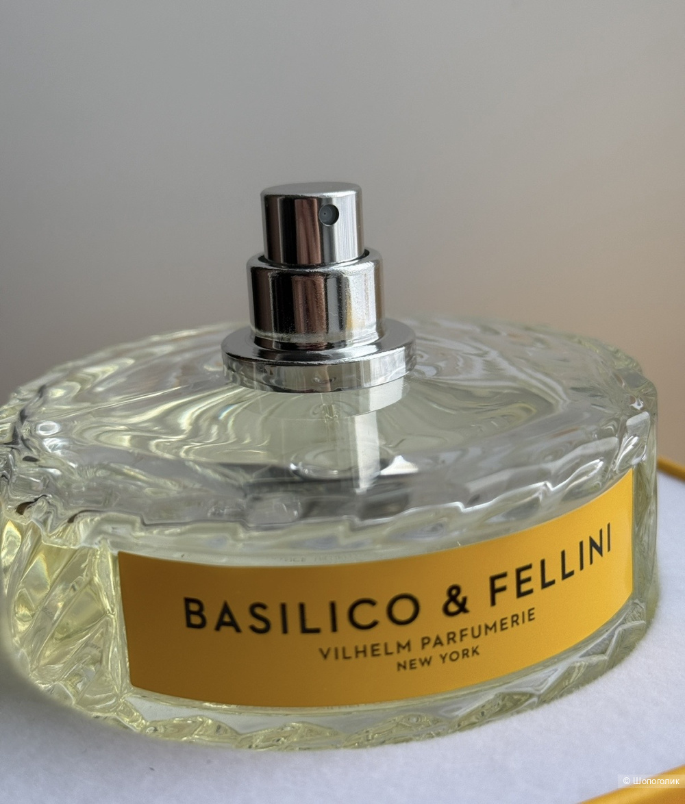 Парфюм VILHELM PARFUMERIE basilico & fellini остаток от 100 мл