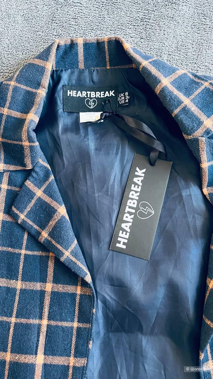 Пиджак блейзер HEARTBREAK размер uk8 eu36