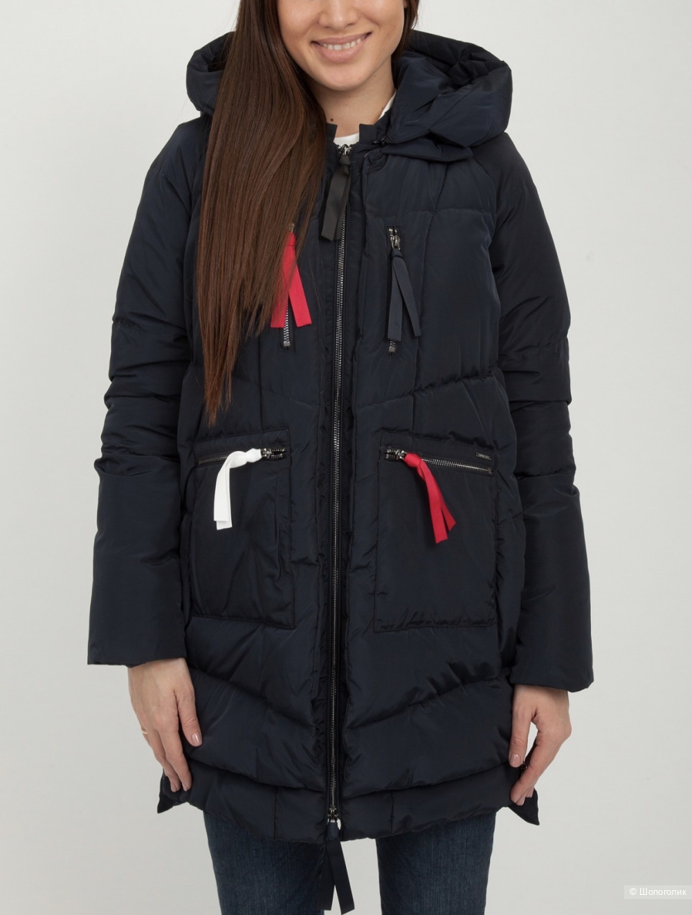 Пуховик парка Armani размер 42