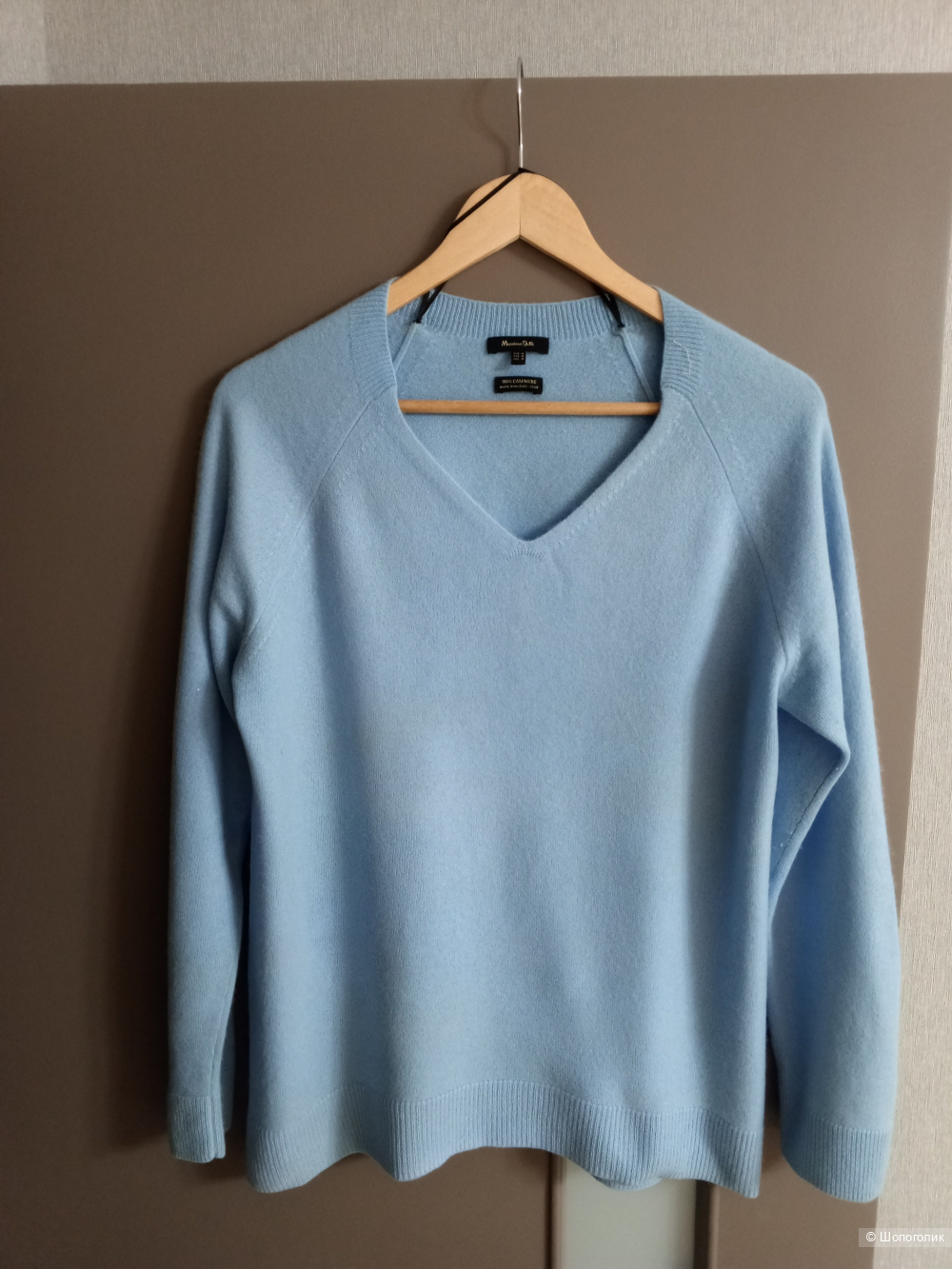 Кашемировый джемпер Massimo dutti р. 40