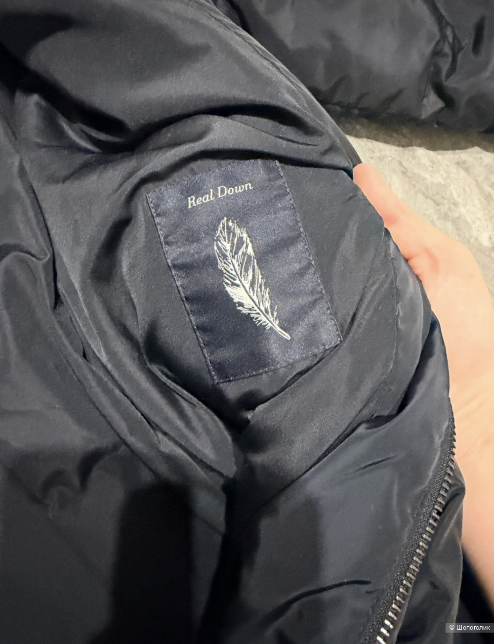 Пуховик парка Armani размер 42