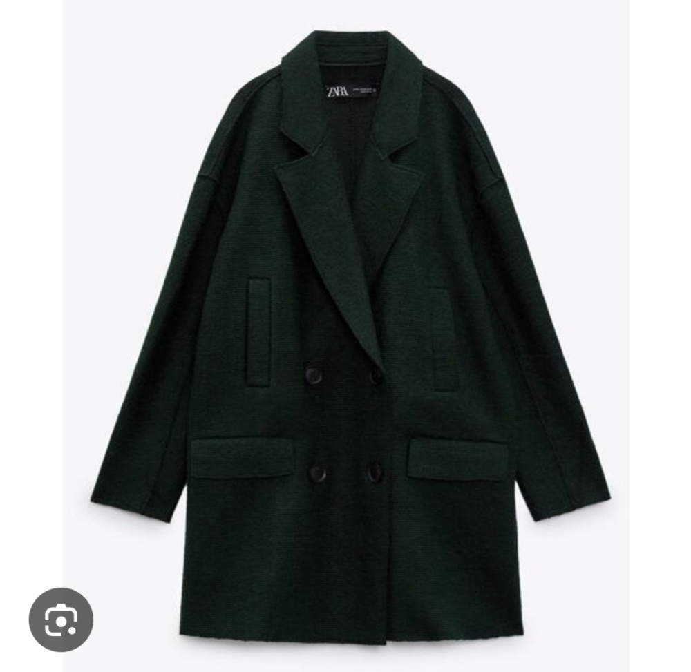 Жакет zara 44-46 шерсть