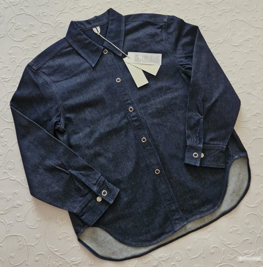 Джинсовая рубашка Arket р. 42 eur
