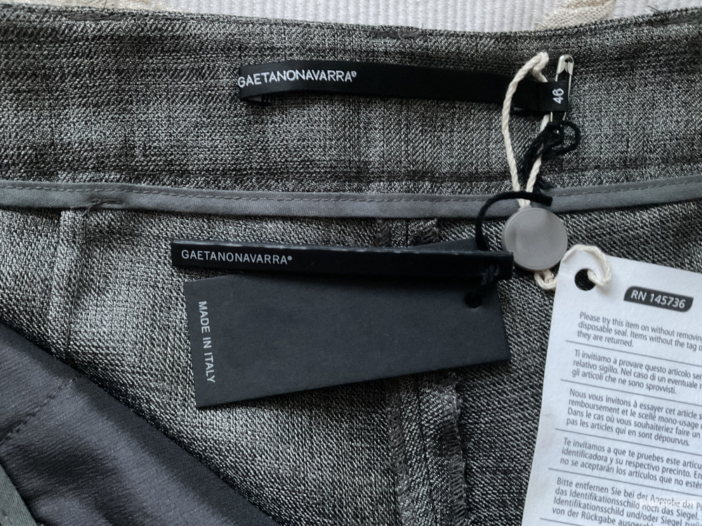 Брюки Gaetanonavarra, 46 IT