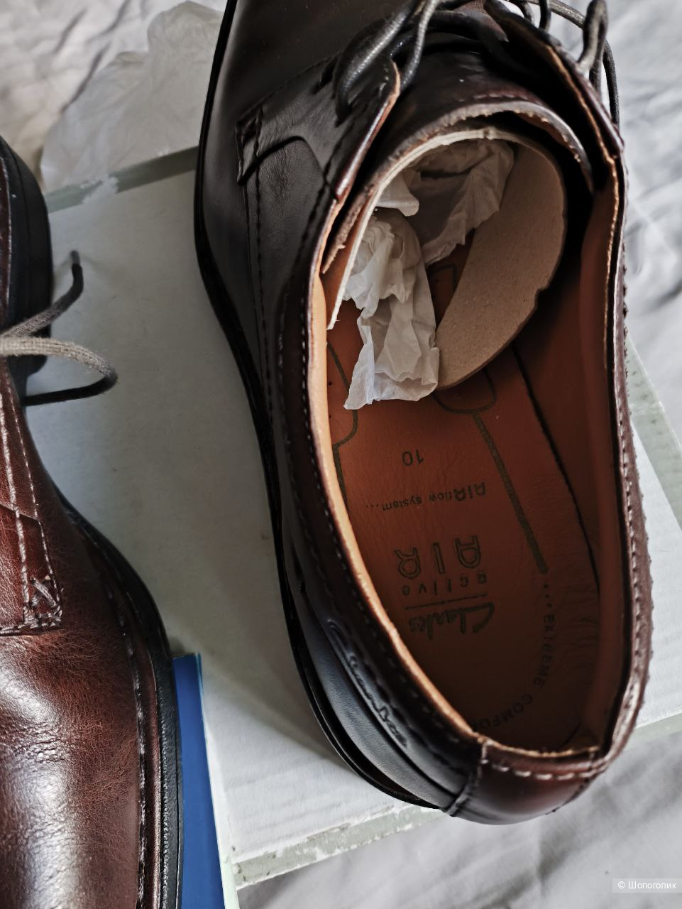 Ботинки мужские Clarks 43,5-44