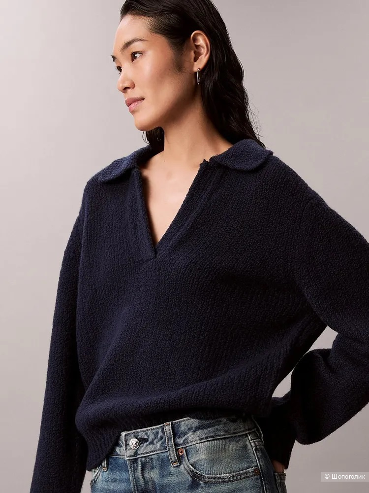 Шерстяной пуловер Calvin Klein размер L