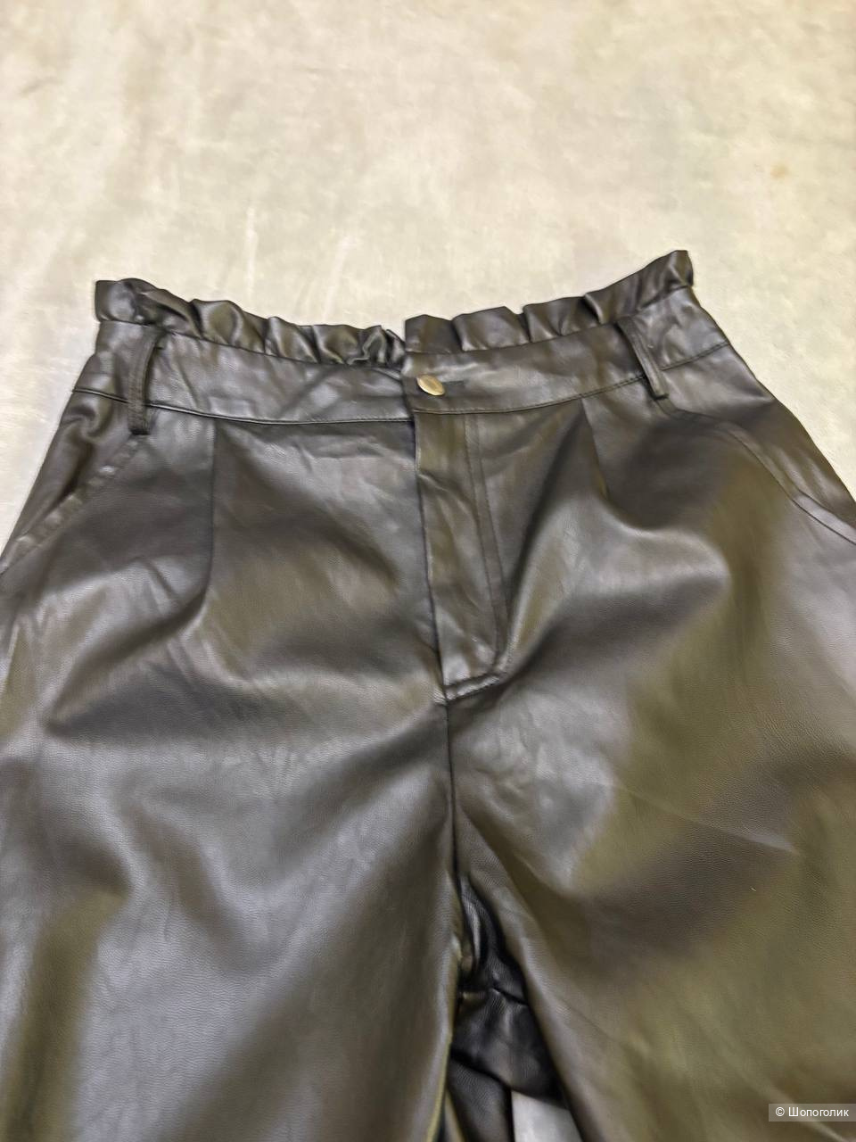 Брюки из экокожи  In the style, размер 40/42.