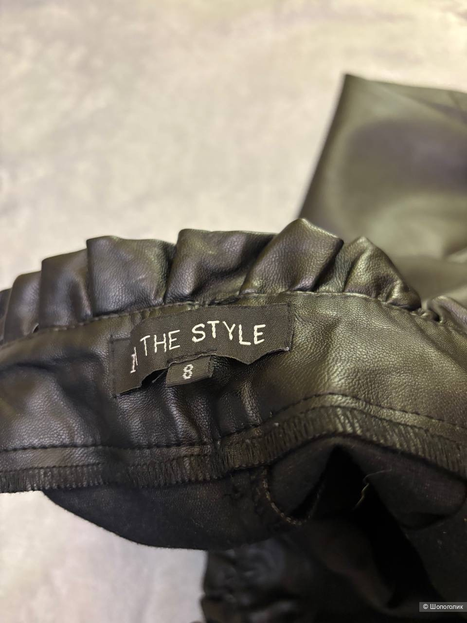 Брюки из экокожи  In the style, размер 40/42.