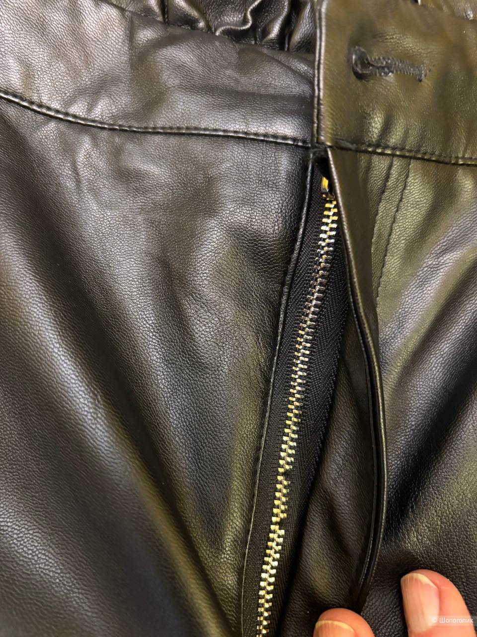 Брюки из экокожи  In the style, размер 40/42.