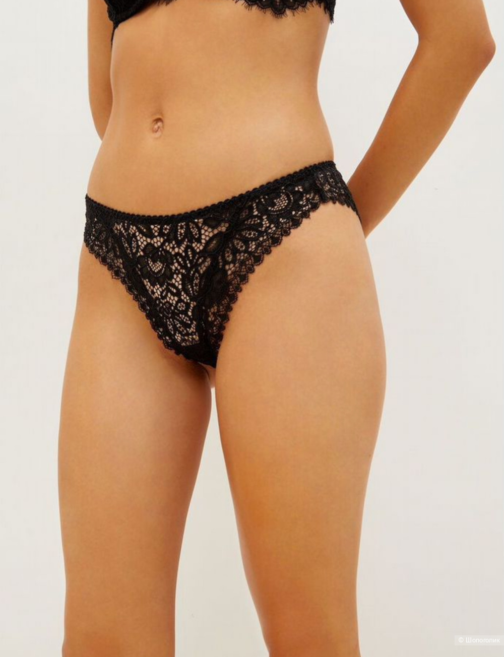Трусы liu jo кружевные бразильяна, М