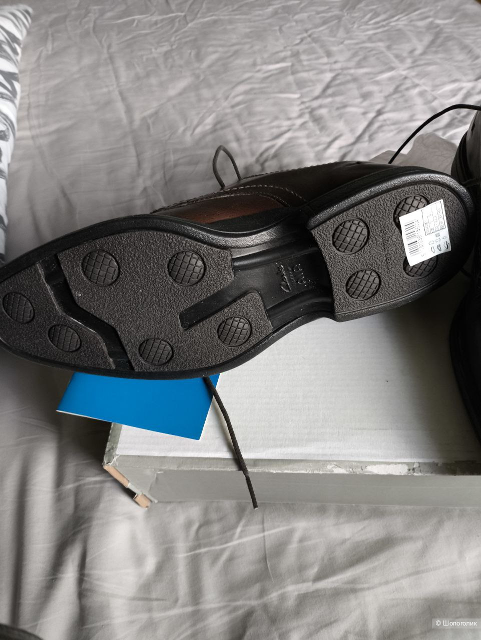 Ботинки мужские Clarks 43,5-44