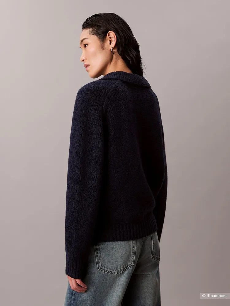 Шерстяной пуловер Calvin Klein размер L