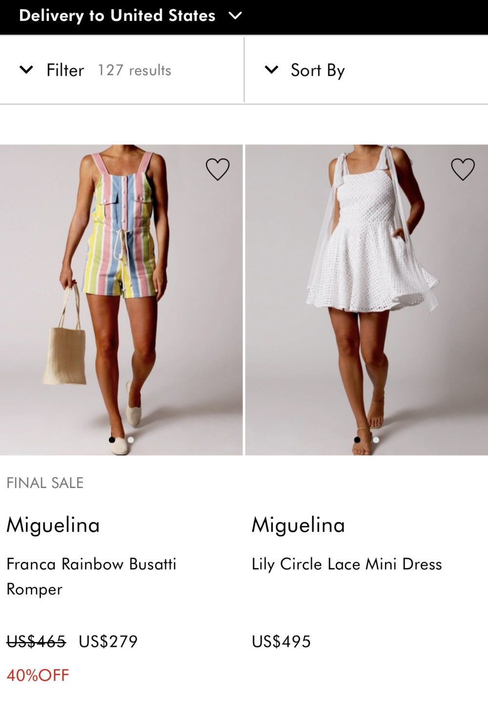 Комбинезон MIGUELINA. INT XS (40/42 RU)